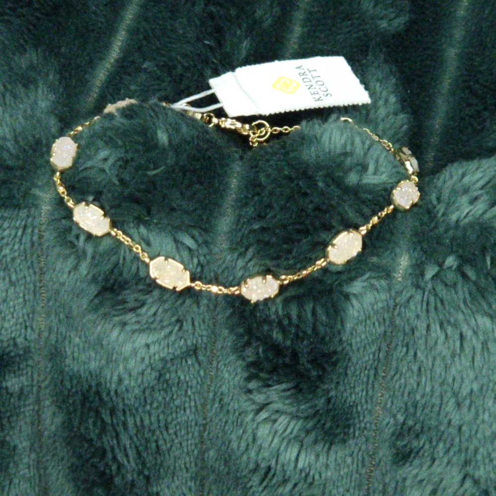 Kendra Scott Gold and Drusy Bracelet NWT